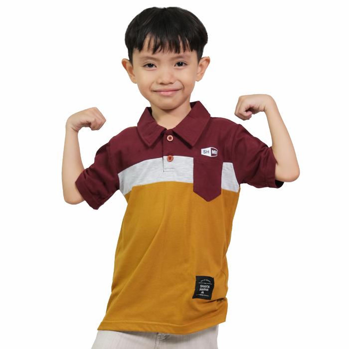 Gambar Shafamarwa Kaos Sarimbit Keluarga Atasan Couple Family SM107 Mustard - Anak Laki-Laki, XS dari Shafamarwashop undefined Tokopedia