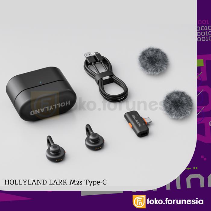 Gambar Hollyland Lark M2s Wireless Invisible Microphone Lavalier - M2s Type-C dari Toko Forunesia undefined Tokopedia