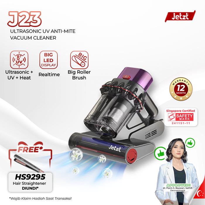 Gambar JETZT J23 Ultrasonic UV Anti-mite Bed Vacuum Cleaner Sterilization Mattress Sofa Penyedot Debu ​Dust Mite Vacum Debu Tungau - J23 dari Jetzt Indonesia undefined Tokopedia