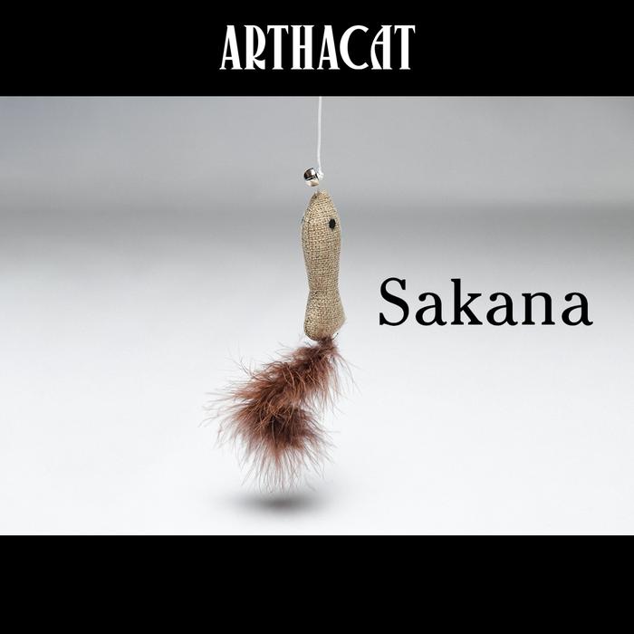 Gambar TONGKAT KUCING - MAINAN CAT TEASER - BONEKA GONI LUCU BULU LONCENG - SAKANA dari Arthacat Indonesia undefined Tokopedia