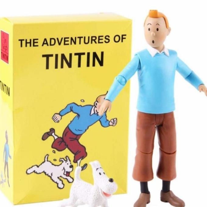Gambar Pajangan/mainan/Action Figure The Adventure of Tintin Season Two 18 cm terlaris - Figure Tintin A dari toko irsall undefined Tokopedia
