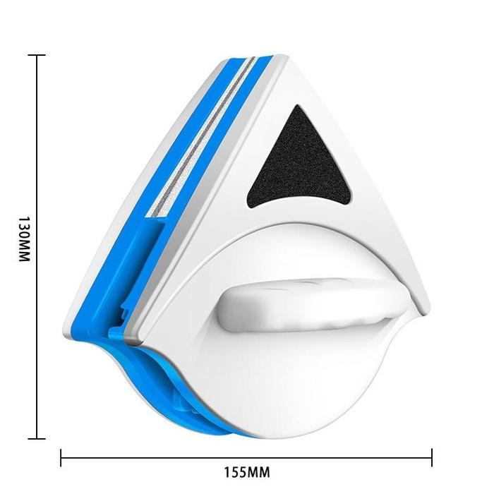 Gambar Tersedia Double Side Magnetic Window Cleaner Wiper Magnet Alat Pembersih Jendela Kaca Wiper Magnetic Double Side 3-8Mm - White dari Crystazia undefined Tokopedia