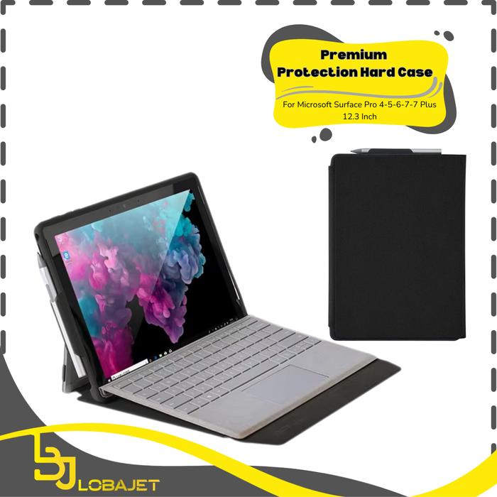 Gambar Premium Protection Hard Case For Microsoft Surface Pro 4-5-6-7-7 Plus 12.3 Inch - Black dari LOBAJET IDN undefined Tokopedia