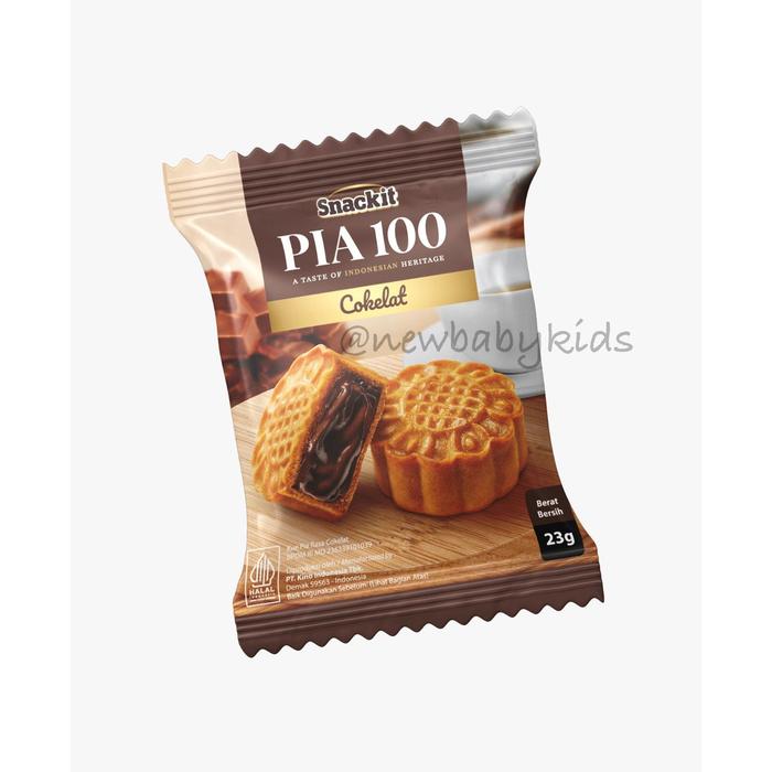 Gambar Snackit Pia 100 Kacang Hijau Cokelat Sachet Satuan - Cokelat dari NewBabyKids undefined Tokopedia