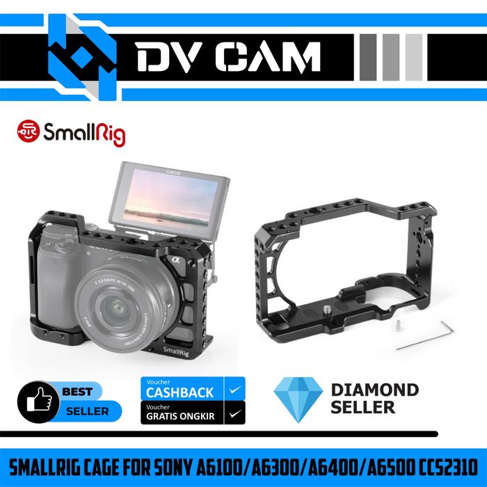 Jual SmallRig Cage for Sony A6100/A6300/A6400/A6500 CCS2310 Kota
