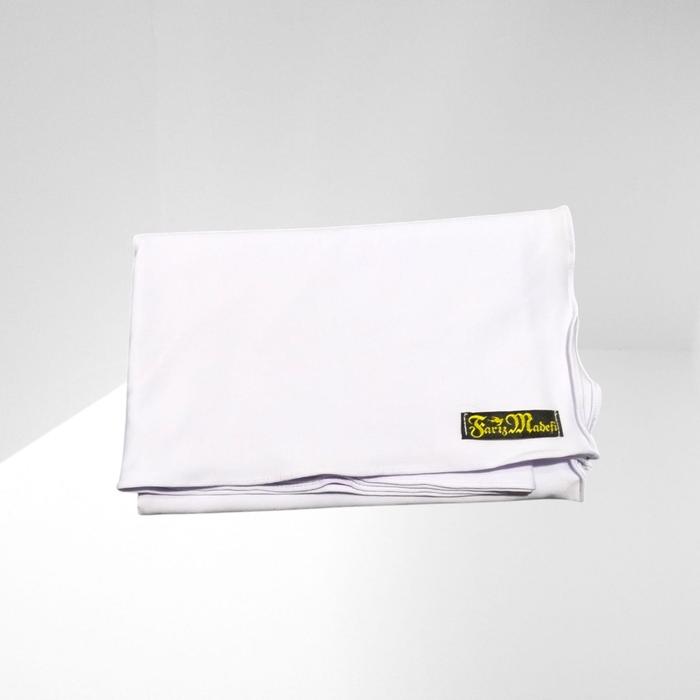 Gambar Jilbab Pashmina Kaos Jersey Premium - Putih dari Fariz Fashion2022 undefined Tokopedia