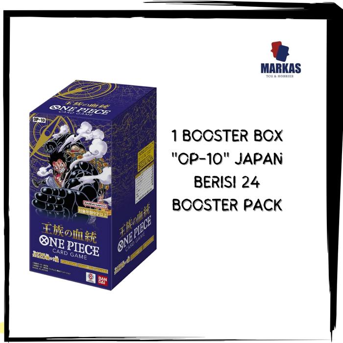 Gambar BOOSTER BOX ONE PIECE OP-10 , TCG JAPAN - 1 BOX dari MARKAS TCG&Hobbies undefined Tokopedia
