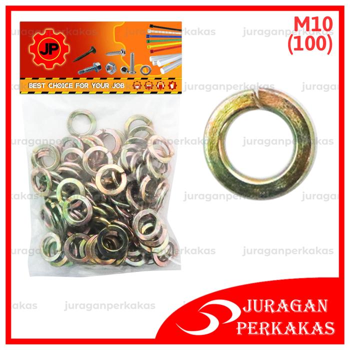 Gambar RING PER M 10 - RING PER BAUT M10 ISI 100 PCS dari Pedagang Powertools undefined Tokopedia