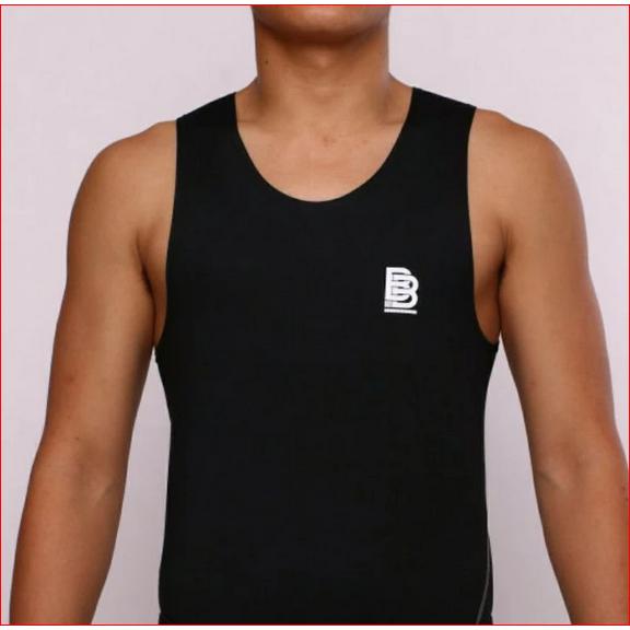 Gambar Baju Pakaian Kaos Singlet BALLERBRO Original / Baju Dalaman Tanpa Lengan Dry Fit Sport Pria Laki Olahraga Basket Fitnes Gym Lari Running Ketat Elastis Premium - Hitam, S dari BEST SPORT CO undefined Tokopedia