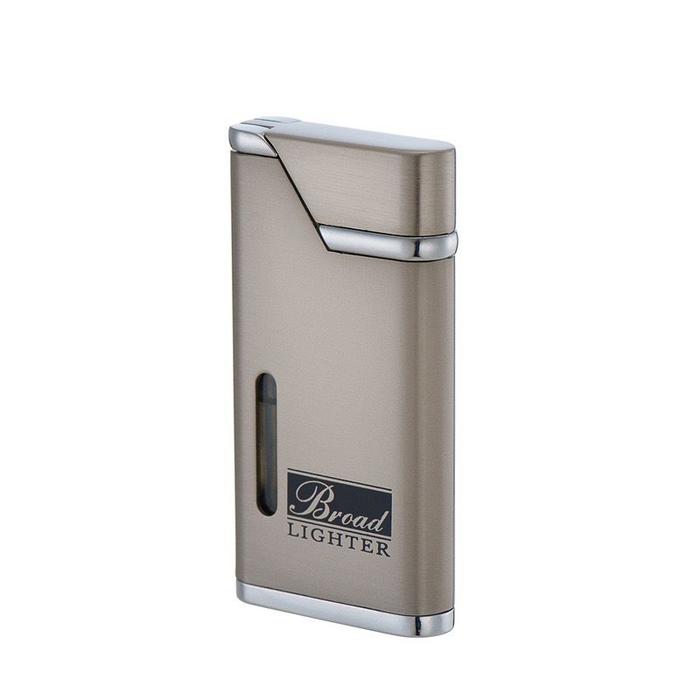 Gambar Korek Api Gas Single Jet Broad 243 Model Slim Jet Torch Lighter Isi Ulang Windproof Murah - 220 Silver dari IGNTION LIGHTER undefined Tokopedia
