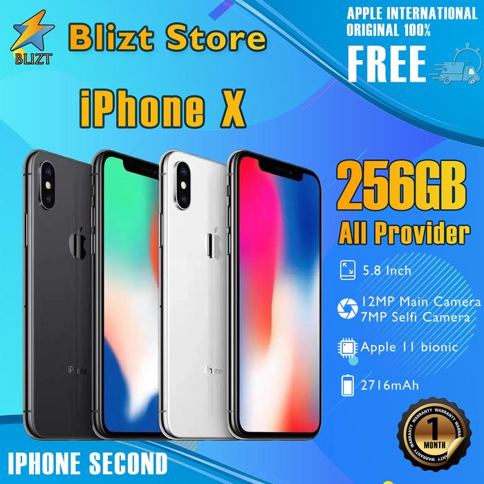 Apple - iPhoneX 256 silver SIMフリー Apple iPhone X - 256 GB - Silver (Unlocked) for sale online