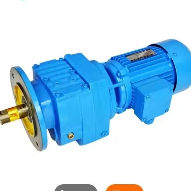 Gambar HELICAL GEAR TRF 57 MOTOR 0.75Kw 1Hp 3Phase rasio 21 dari MITRA MANDIRI TEKNIK MMT undefined Tokopedia