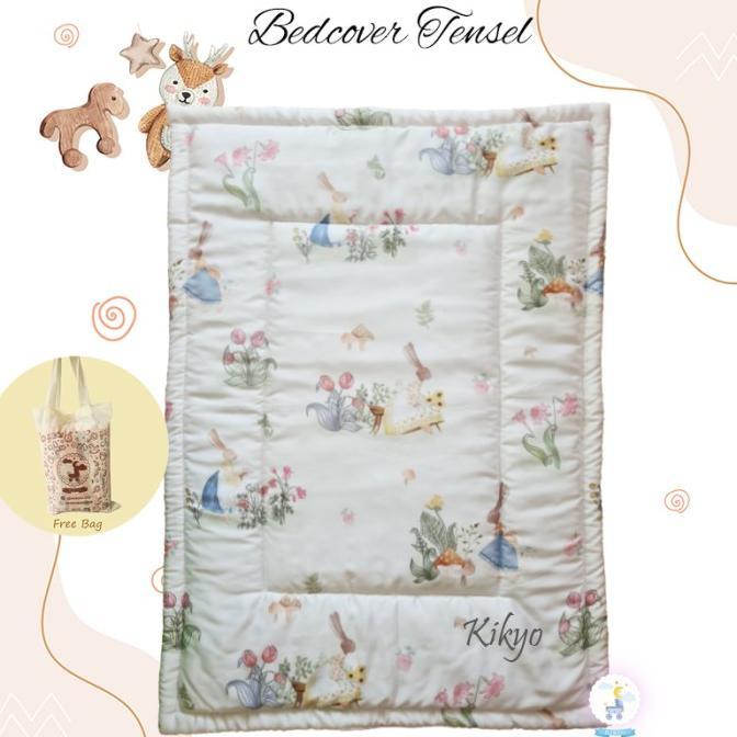 Gambar Bedcover bayi tencel motif / selimut bayi tencel - Fiore dari TamanBayi undefined Tokopedia