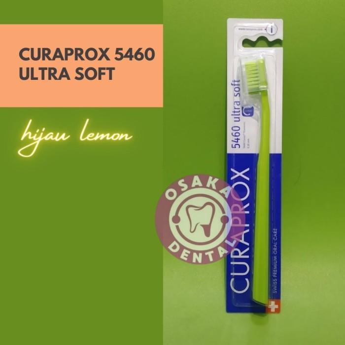 Gambar Ready Stock Curaprox 5460 Ultrasoft One Tone Color (gagang dan sikat sewarna) - Hijau Lemon dari Limapuluh Satu Official id undefined Tokopedia