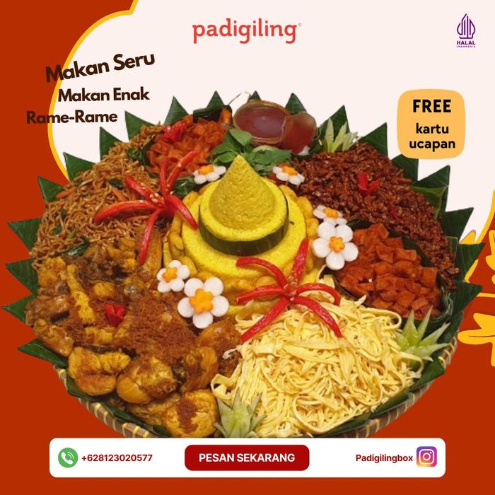 Gambar Nasi Tumpeng Acara Lengkap Padigiling - 50 Porsi, Toppers Foto(4) dari tumpengpadigiling undefined Tokopedia