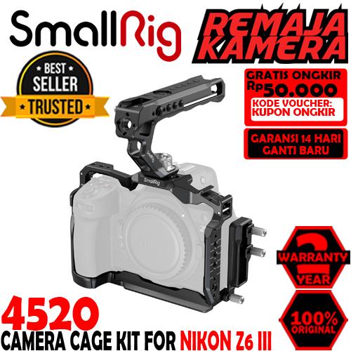 Smallrig Camera Cage Kit For Nikon Z6iii Nikon Z6 Iii 4520 Garansi Resmi