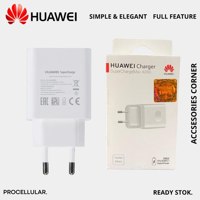 Original Huawei Supercharge Huawei P20 Pro Charger Watt Jual