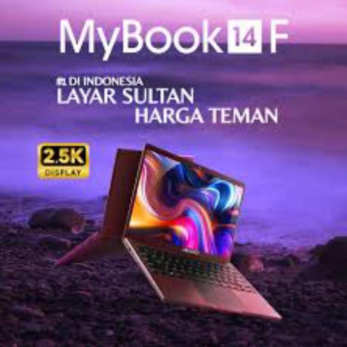 Gambar AXIOO MYBOOK 14 - 14F INTEL N4020 8GB 256SSD - 4GB 256 WINDOWS dari Justin Computer undefined Tokopedia