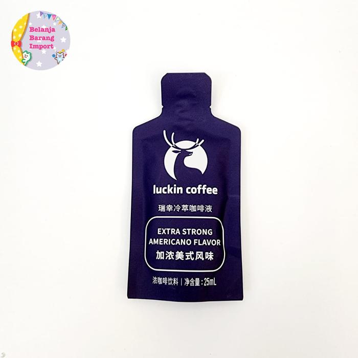Gambar Luckin Coffee Individual cold brew coffee Sachet 25ml ( harga per sachet) - Americano dari Belanja Barang Import undefined Tokopedia