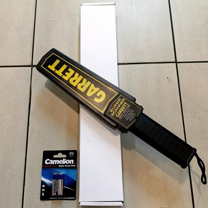 Gambar Garret Metal Detector Super Scanner / Pendeteksi Logam Terlaris dari sendiri membuka luang undefined Tokopedia