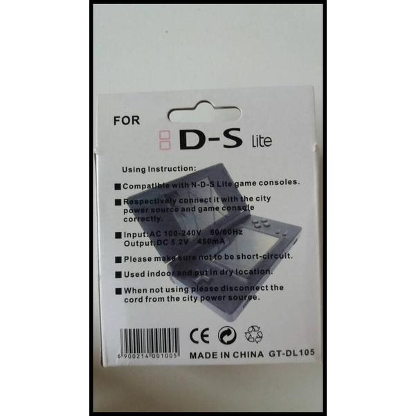 Gambar Charger Adaptor Nintendo Ds Lite (Nds Lite) 220Volt Paling Murah Good Quality dari KianaHoki undefined Tokopedia