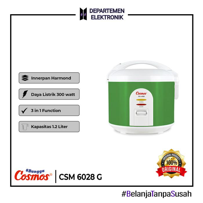 Gambar Cosmod Magic Com 6028 G 1.2L dari Departemen Elektronik undefined Tokopedia