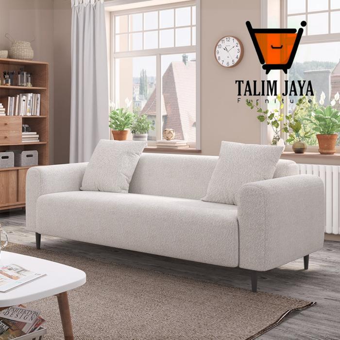Gambar safa tamu minimalis, sofa ruang tamu, sofa tamu modern terbaru - 190 cm dari Talim Furniture undefined Tokopedia