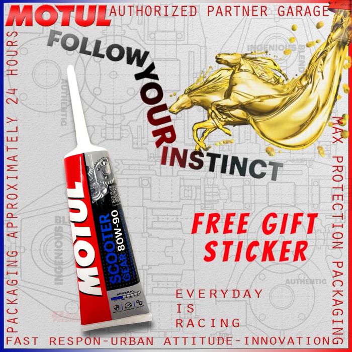 Gambar Gear Matic Oil Motul GL4 80W90 Oli Gardan Scooter Matic 120ML - TANPA BONUS dari OZZIE.MOTOR undefined Tokopedia