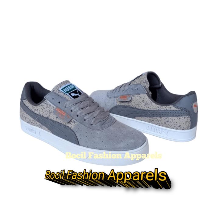 Jual Sepatu PM G Vilas Cool Grey Suede 100% BNIB Brand New