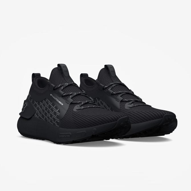 Gambar Under Armour Hovr Phantom 3 Se Reflect Mens Road Running Shoes - Black Metallic Silver - Black Silver, 41 dari Elisabett Store undefined Tokopedia