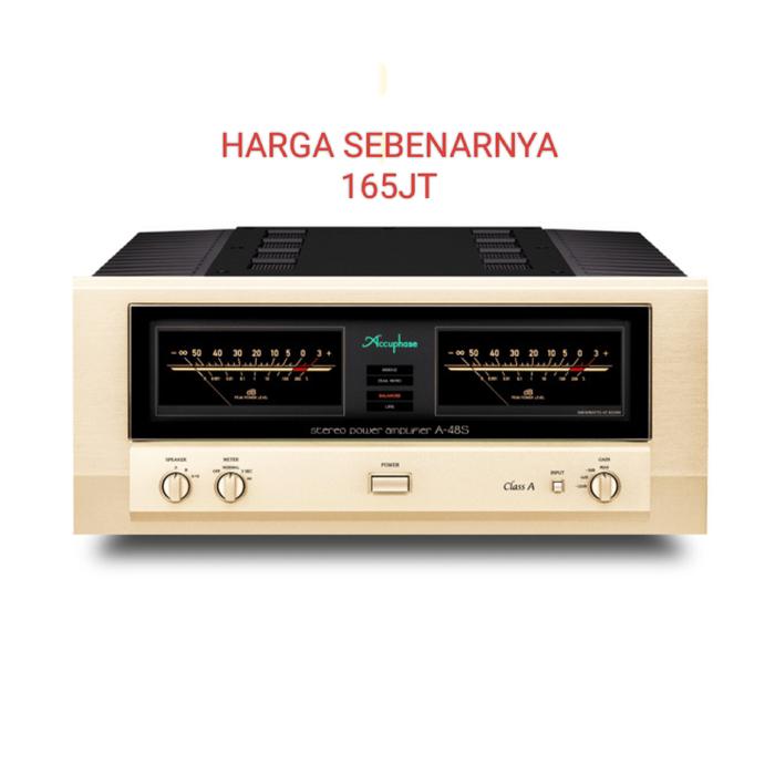 Gambar ACCUPHASE A48S POWER STEREO CLASS A harga sebenarnya 165jt dari Iwanlim Audio undefined Tokopedia