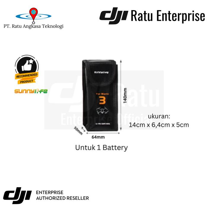 Gambar Battery Lipo Safety Bag DJI Mavic 3 Classic Pro Enterprise Thermal Tas Baterai - Isi 1 dari DJI Ratu Enterprise Kota Administrasi Jakarta Pusat Tokopedia