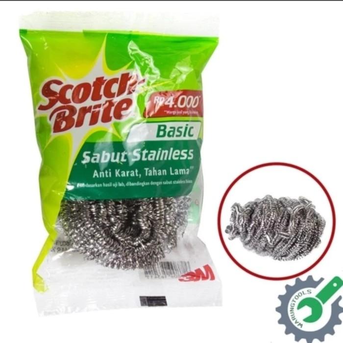 Gambar Sabut Jaring Cuci Piring - Sabut Jala Stainless Cuci Piring - Sabut Kawat dari Aurel Babyshop undefined Tokopedia