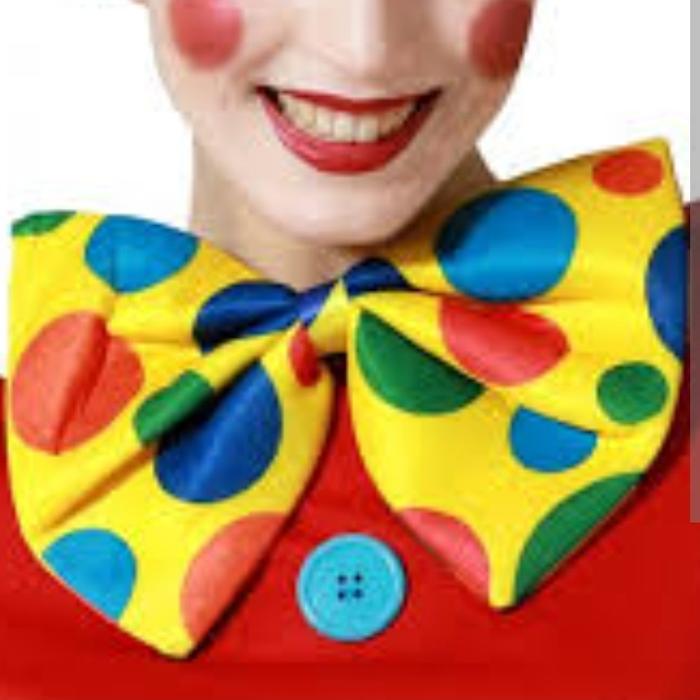 Gambar Dasi Jumbo Pita Dasi Badut Clown Big Tie Photobooth - Dasi Jumbo dari Beeparty undefined Tokopedia