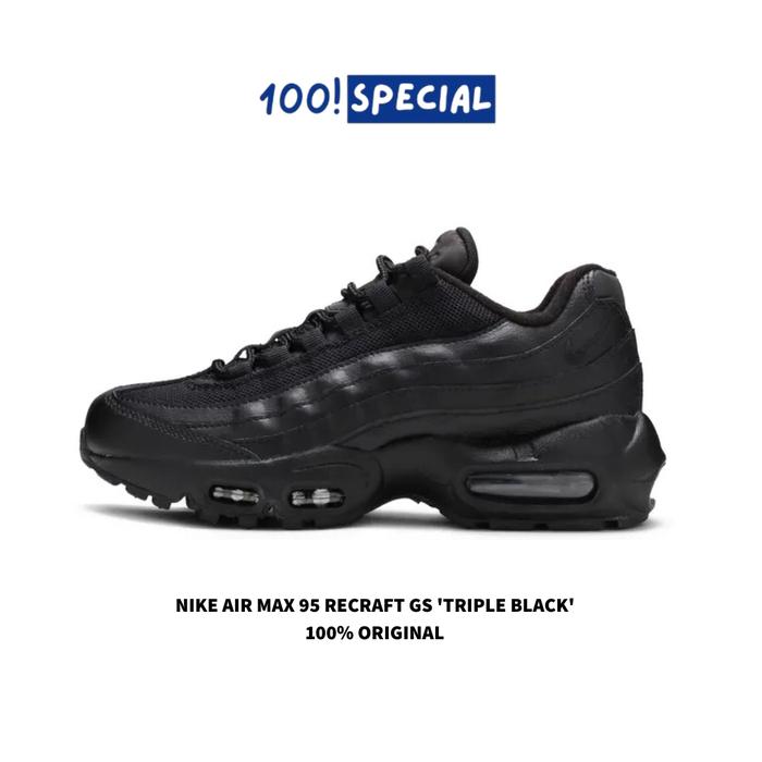 Shoes 95 Air Max Promo Sepatu Nike Air Max 95 Recraft Full Black