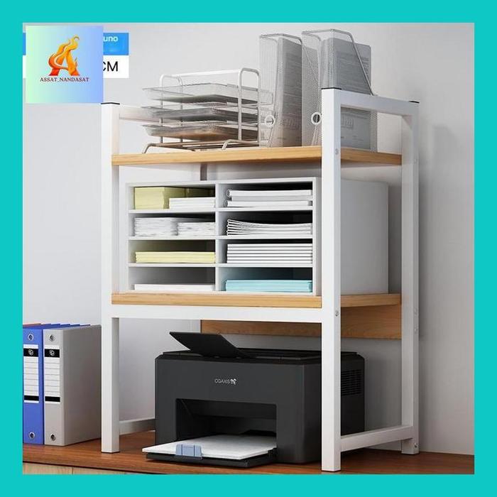 Jual Ass** Furnibest Rak Dapur Rak Microwave Rak Printer Printer Stand ...