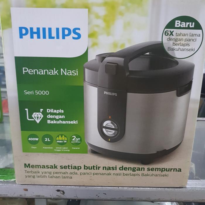Gambar Rice Cooker  Magic com Philips HD3183 / HD 3138 - Silver dari CR Kosambi undefined Tokopedia