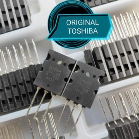 Gambar Terlaris TRANSISTOR TOSHIBA 2SC5200-2SA1943 TOSHIBA C5200 A1943 TR FINAL ORIGINAL DIFUSED ASSEMBLED JAPAN BODY MENGKILAP dari ELEC PART undefined Tokopedia