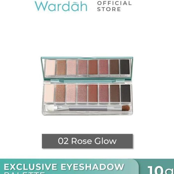 Gambar [Last Chance] - Wardah Exclusive Eyeshadow Palette 10 G -Best Terkini - 02 Rose Glow dari arasiteru undefined Tokopedia