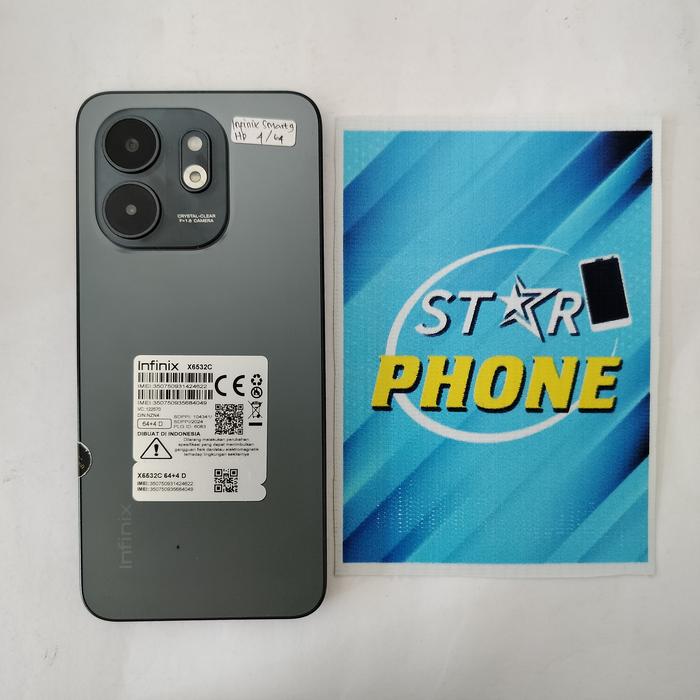 Gambar Infinix Smart 9 HD 4/64 second dari star phone gandrungmangu undefined Tokopedia