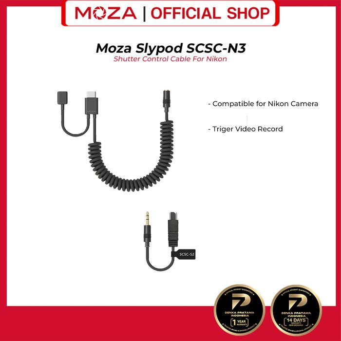 Jual Moza Slypod SCSC-N3 Shutter Control Cable For Nikon Kota