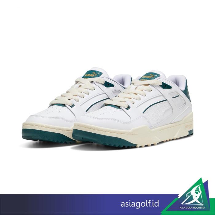 Gambar Shoes Golf Puma Slipsteam G | Golf | Sepatu Golf - White/Green, 9/43 dari Asia Golf Indonesia undefined Tokopedia