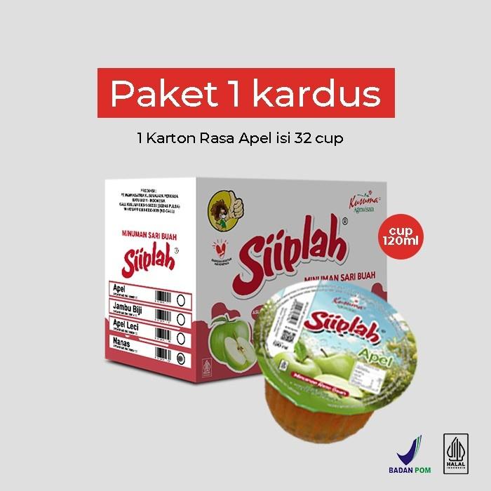 Gambar Minuman Sari Apel Siiplah 120 ml - Paket 1 karton 32 pcs dari Kusuma Agrowisata Store undefined Tokopedia