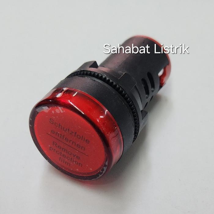 Gambar Pilot lamp / Indikator Lamp / Lampu Indikator 22mm AD22-22DS Shemsco - Merah dari SahabatListrik undefined Tokopedia