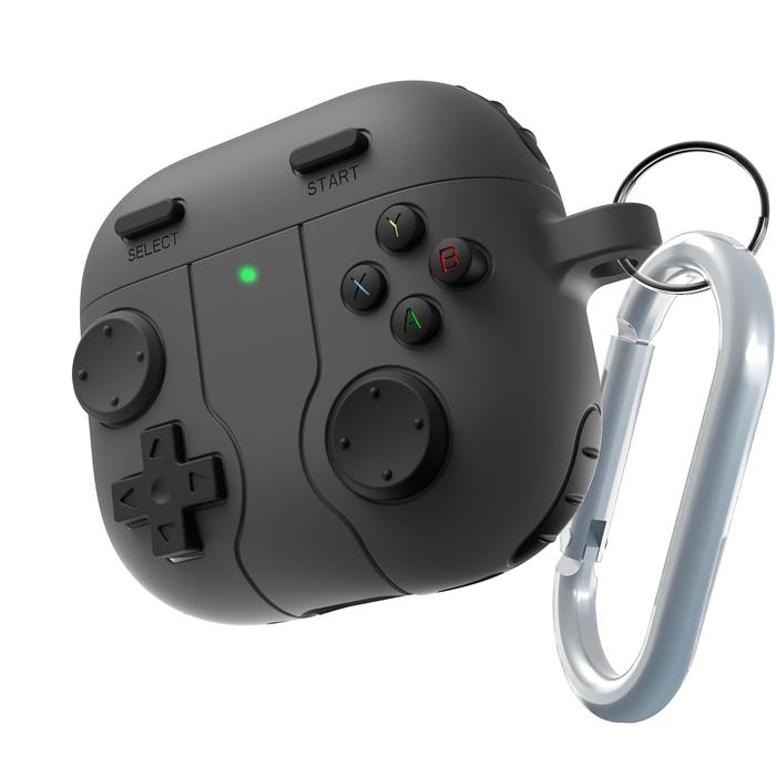 Gambar Silicone Case for AirPods Pro 3/2 AirPods 4 Getgard Playz Cute Casing Silikon Keychain - Dark Grey, AirPods Pro 3 dari GET-WID undefined Tokopedia