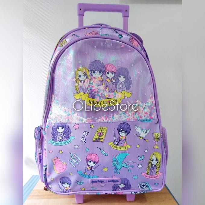 Gambar ORIGINAL Smiggle Trolley Troley Troli Backpack Bag Tas Sekolah - Harry Girl dari HaverKids Store undefined Tokopedia