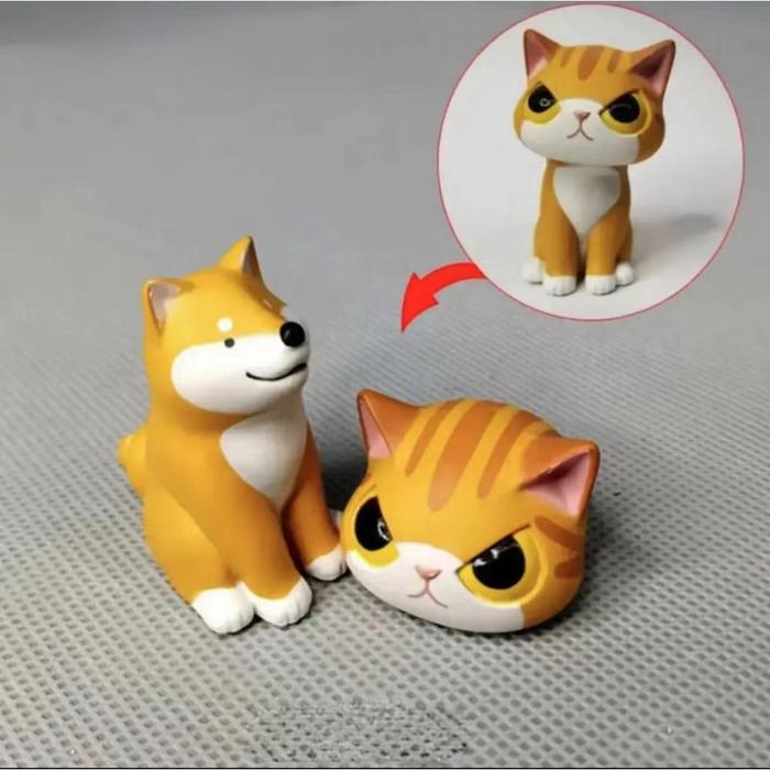 Gambar Blind Box Cute Figure Pajangan Lucu Neko DIY Papercraft Cat Ornamen Hewan Two Face Lucu Miniatur Dakena Ornamen Miniatur Topper Kue Mainan Kucing Unik - 1 dari POMPA AIR TMS undefined Tokopedia