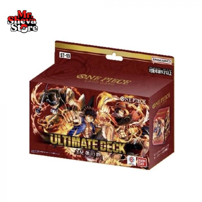 Gambar One Piece Ultimate Deck The Three Brothers ST13 (Bahasa Jepang) - 1 Deck dari Mr. Sheva Store undefined Tokopedia