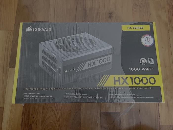 Corsair 1000w Hx1000 Professional Series™ HX1000 – 80 PLUS