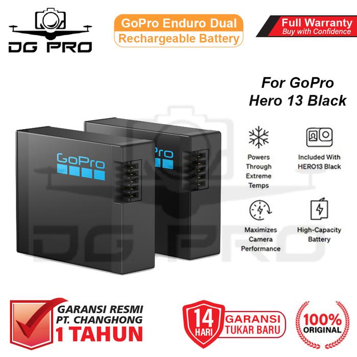Gopro Enduro pour HERO13 Noir - Accessoire caméra sport - Achat et Prix Gopro Enduro pour HERO13 Noir - Accessoire caméra sport - Achat et Prix